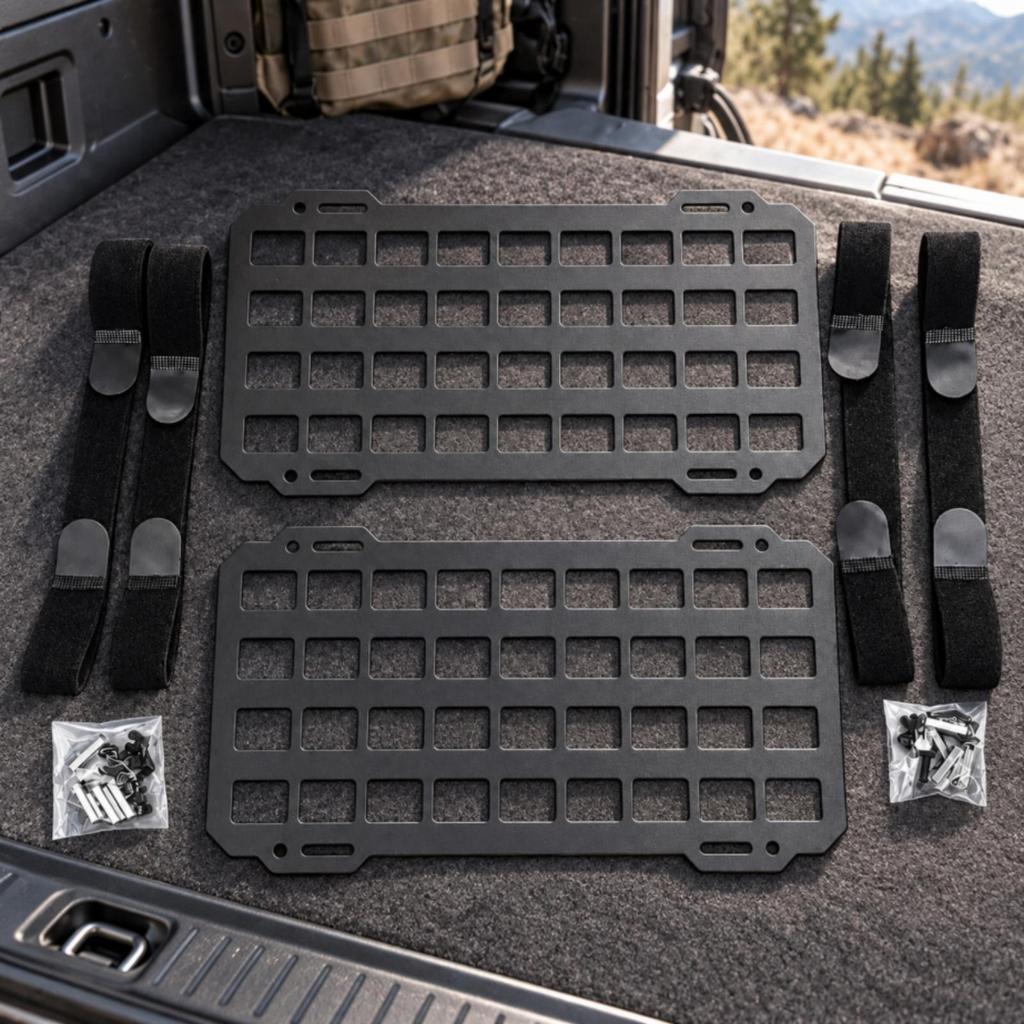 2 Pieces Rear Rack Base Plate Lightweight for Daily Commuting, Adventure Rides