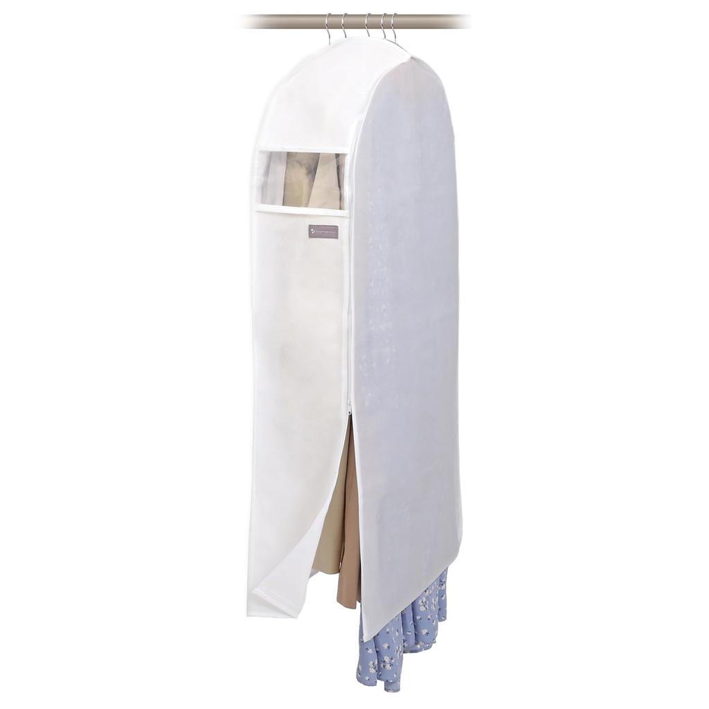 Astro Mayuyam Gusseted Garment White Fabric Clothes Bottom Stores Multiple Fits Long Holds Approximately Collaboration Product with Instagrammer