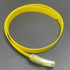 Nuove Cinture Per Uomo Donna Colori Uni Caramella Gomma Siliconica Pelle Forma Ondulata Fibbia in Plastica Cintura Carina Senza Metallo