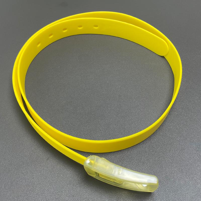 Nuove Cinture Per Uomo Donna Colori Uni Caramella Gomma Siliconica Pelle Forma Ondulata Fibbia in Plastica Cintura Carina Senza Metallo