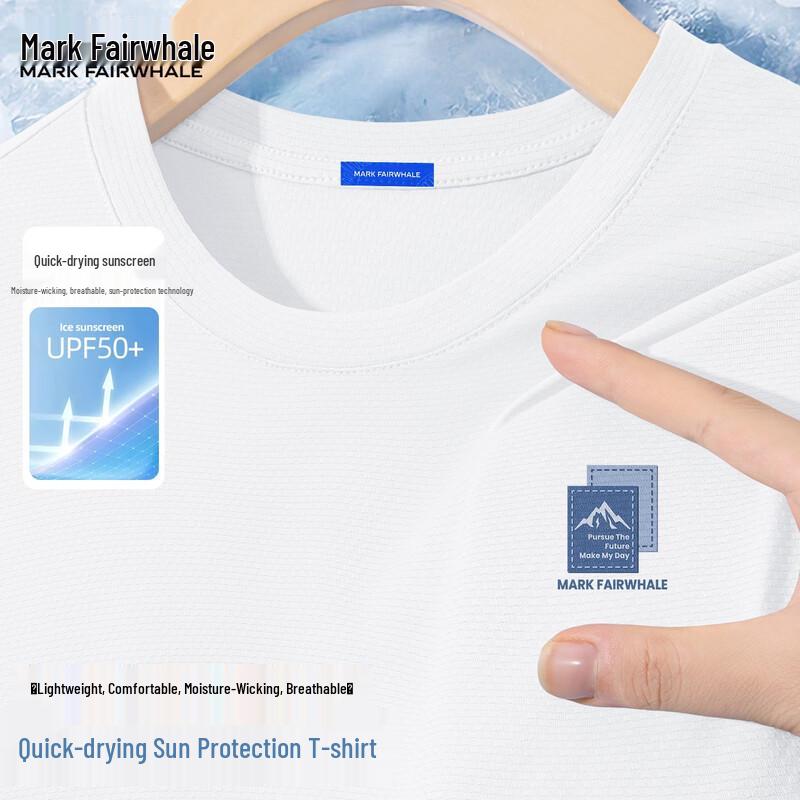 Mark Fairwhale Men s Quick-Dry Loose Fit UPF50+ Short Sleeve T-Shirt 3XL