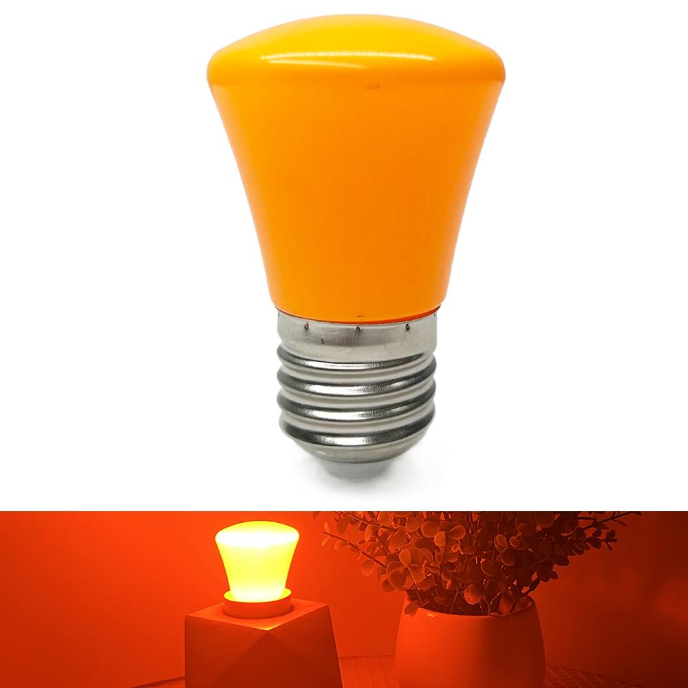 2x 2w E27 Led Bulb Red Blue Green Pink Yellow White 8-light-colors 360/beam Colofrful Decorative Light Ac220v 240v Energy Saving