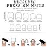 24 Pcs Christmas Press On Nails Short Square Full Cover False Nails Christmas Tree Artificial Nails Manicures Supplies