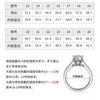 Adjustable Open Ring Women With Natural Shell Inlay Micro Pave Zirconia Fashionable Stackable Finger In Palladium