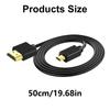 Lyd- og videotilbehør – HDMI-kabler og adaptere