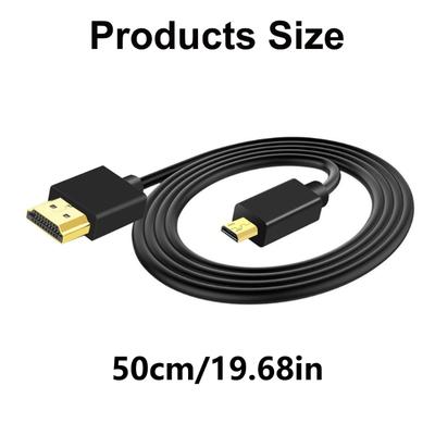 Flexible HDTV Cable Highly Speed 18Gbps Transfer for 4K Clearly Video Streaming High Performances Video Quality