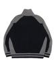 Eonoideu Color Block Jacquard High-Neck Knit Zip-Up Lq5Su516_Black