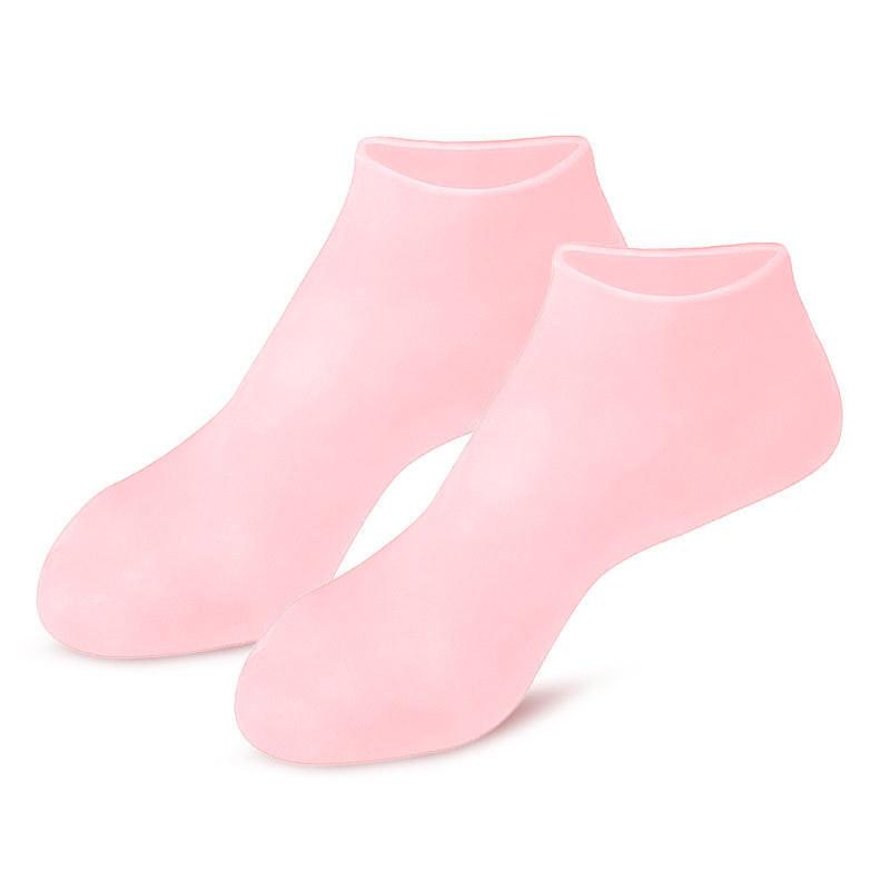 Spa Silicone Socks Moisturizing Gel Socks Exfoliating and Preventing Dryness Cracked Dead Skin Remove Protector Foot Care Tools