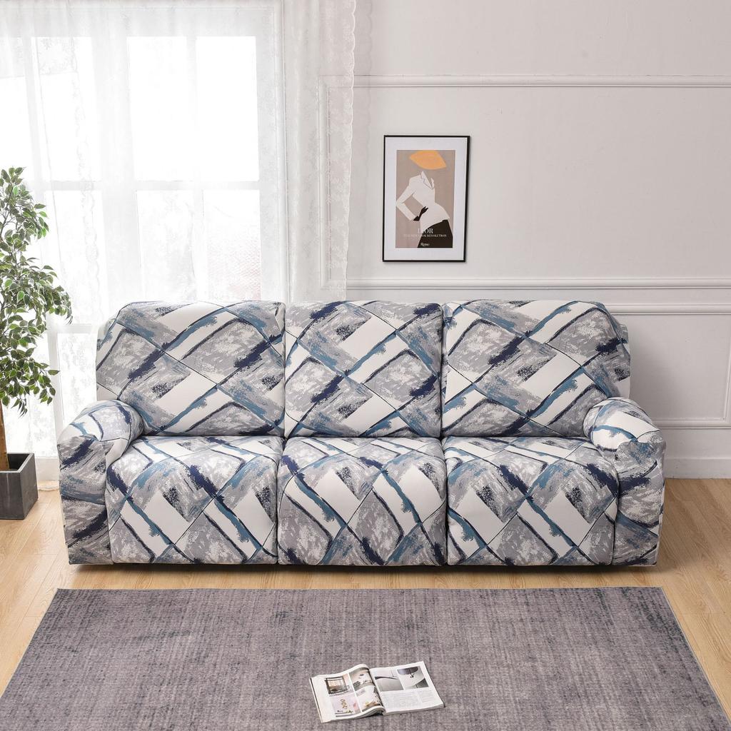 Potah na pohovku Křeslo Potah na pohovku pro dvoumístné a třímístné pohovky Celoroční květinový potisk Chránič pohovky