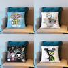 Fashion TTokidokis Cushion Cover Pillow Cover Decor Pillowcase Printed Cushion Case For Couch