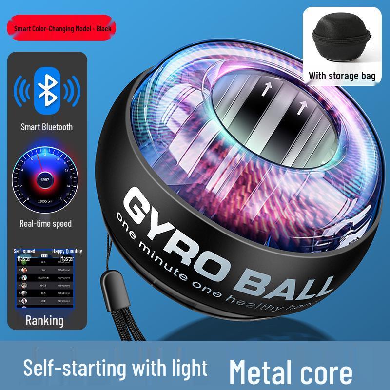 Powerball 100kg Silent Auto-Start Wrist & Arm Strength Trainer for Men - 60 Exercise Modes