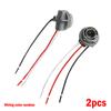 Bulb Holders Light Wiring Connector LED Light Turn Light Wiring Connector 1157 12V 2pcs Adapter Stop Brake Light