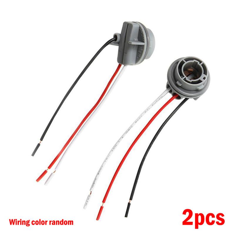 Bulb Holders Light Wiring Connector LED Light Turn Light Wiring Connector 1157 12V 2pcs Adapter Stop Brake Light