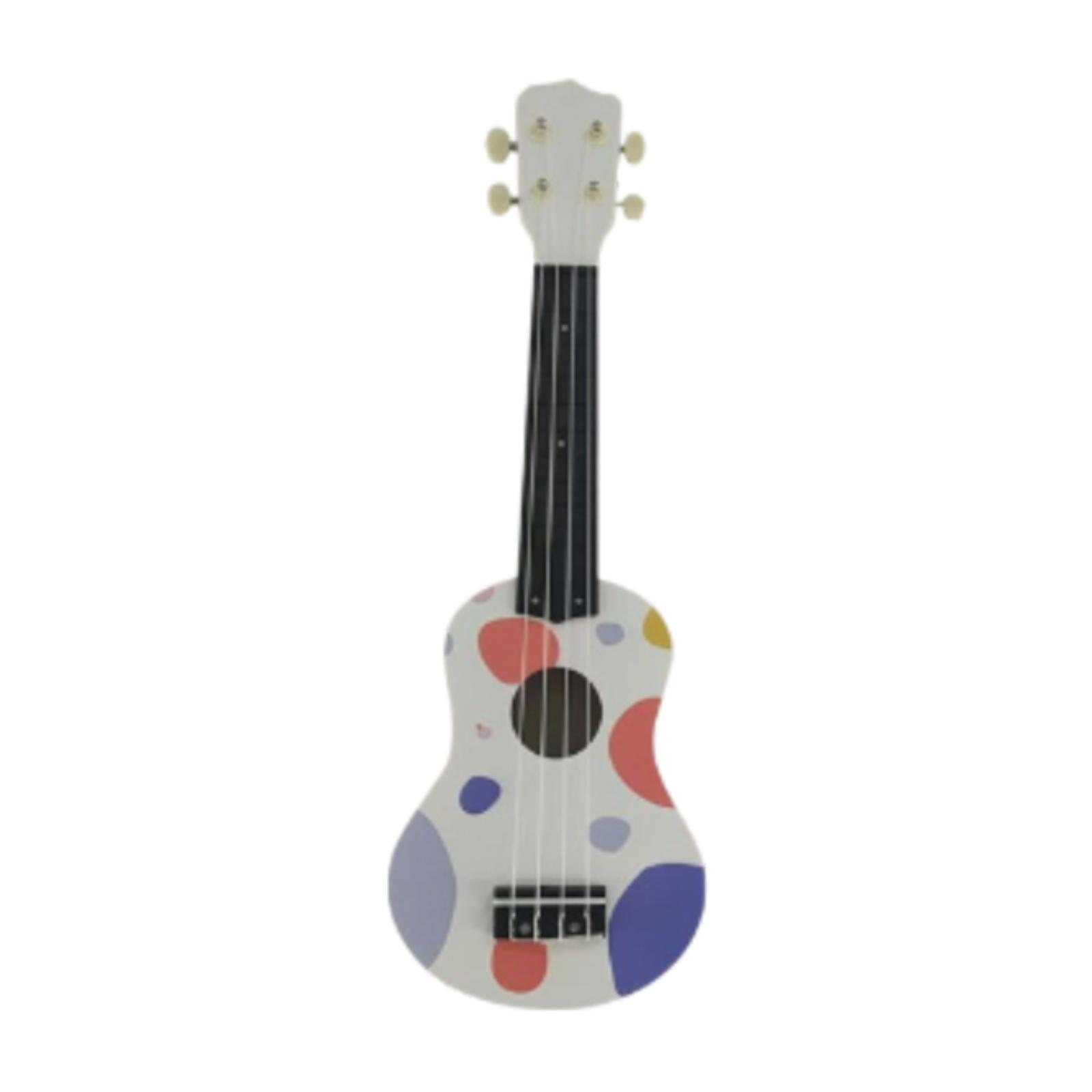 

20.87 Kids Ukulele Guitar Toy Musical Awakening Toy, Mini Guitar Toy, 4 білий