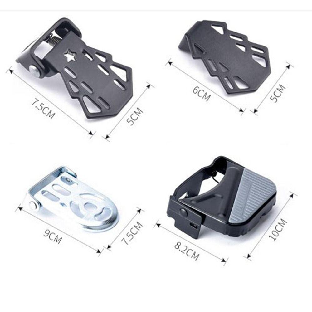 1pair Non-slip MTB Bike Pedals Durable Mounted On Bike Back Wheel Pedals Bike Accessories