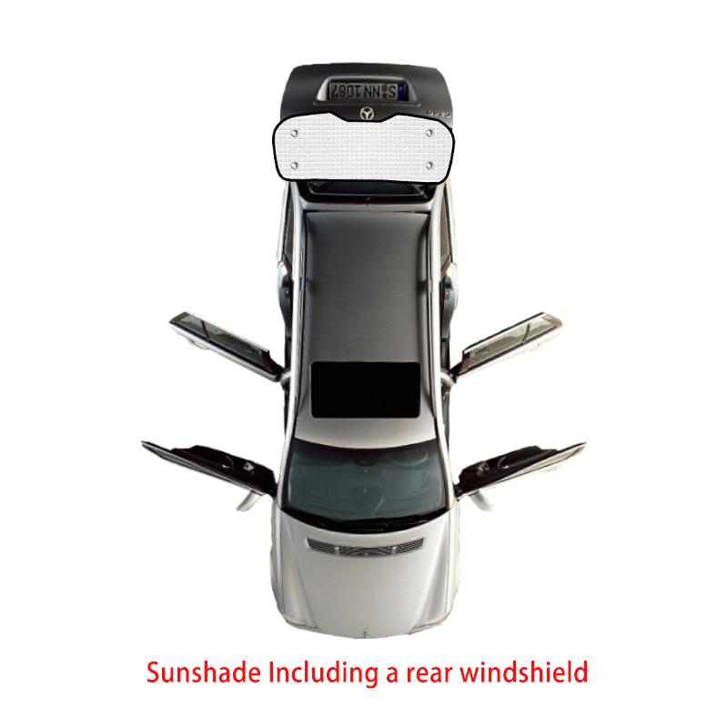 For Ford Edge Endura MK2 CD539 2015- 2018 Car Full Coverage Sunshades UV Protection Windshields Accessories Window Sunvisor