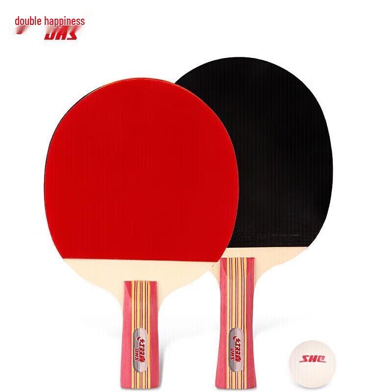 Double Happiness Table Tennis Paddle Set