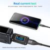 USLION 0,5 m/1 m/2 m LED 3A kabel USB typu C przewód szybkiego ładowania do Samsung Galaxy Xiaomi Huawei Note 7 kabel do transmisji danych USB-C przewód ładowarki