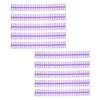 10Pcs Binding Spines Spirals Coils Combs 30 Holes Plastic Strip for Loose Leaf 1Celsius2in Diameter