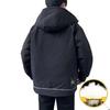 Men's Workwear 2025 Hooded Duck Down Ski Jacket - Warm, Thickened Winter Outerwear