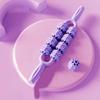 Fitness Roller Ball Massage Stick Multifunction Fascia Stick Portable Yoga Massage Stick  Forearms