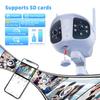4K 8MP WiFi Security Camera Outdoor Fixed 180° Wide Angle Panorama Cam Video Waterproof Surveillance CCTV 6MP Dual Lens Cameras