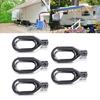 5Pcs Parking Shed Accessories Gear Box Swing Hook Outdoor Space Simple Appearance Smooth Operation Beautiful Designed