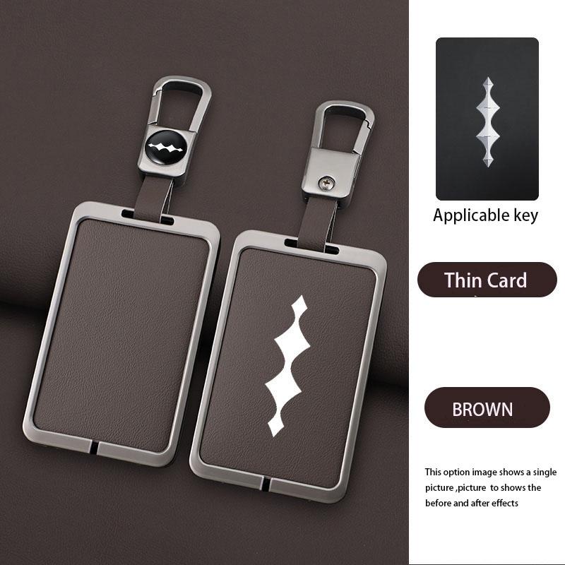

Zinc Alloy Key Case For Byd Leopard 5 - Car Styling Dedicated Nfc Card Key Protection Case Supplies Auto Accessories