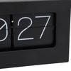 Asixxsix Flip Desk Clock, Retro Style Flip Clock, Automatic Rotating Vintage Flip, Classic Mechanical Battery Powered Digital Display, Desktop & Wall