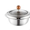 1L Stainless Steel Mixing Bowl for Cooking And Serving
