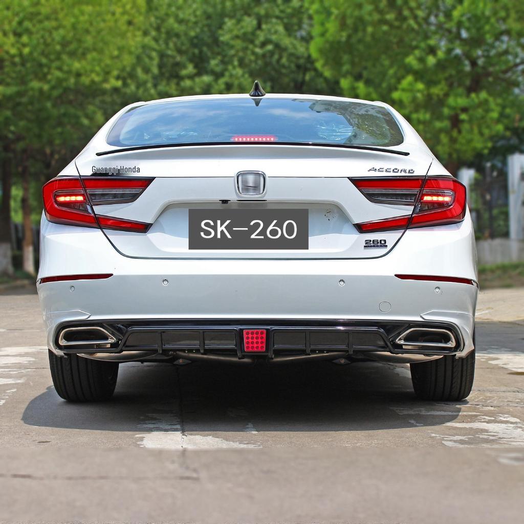 2022 Accord 10.5th Gen SK-260 Sport Kit: Front Lip, Rear Spoiler, Side Skirts, Bumper Corners