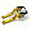 CNC Aluminum Motorcycle Brake Clutch Levers 6D Adjustable Duke 200 RC200 Universal Fit