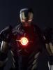 IRON MAN MARVEL BLACK X GOLD PVC ABS painted action figure REEDIT #06 NOW! ver. non-scale &