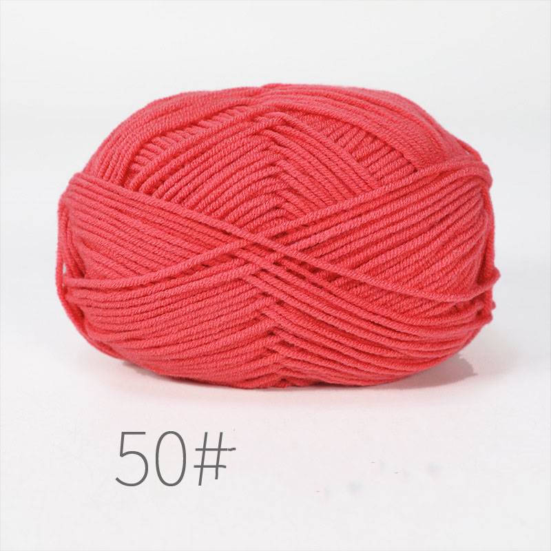 DIY Blended Fabric Soft Cotton Knitting Yarn Thick Fiber Velvet Yarns Hand Knitting Wool Crochet Yarn for Sweater