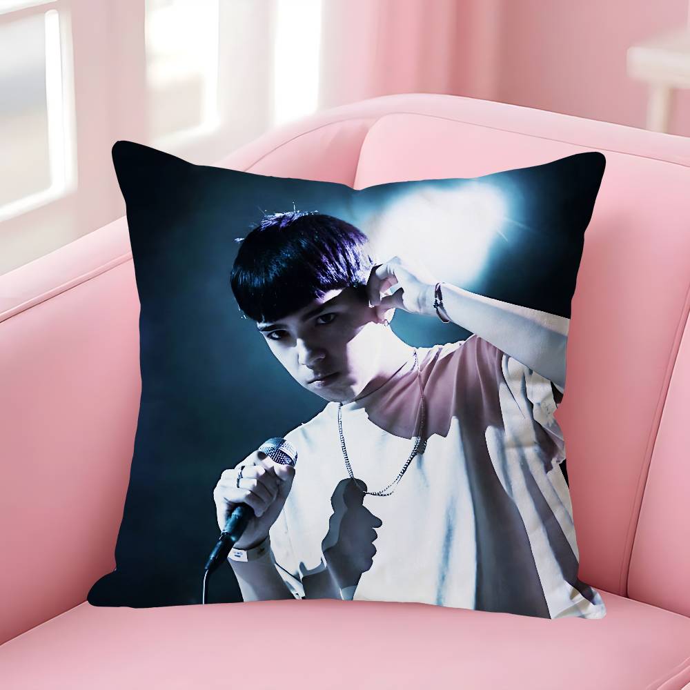 MMilo J Singer 111 Anime Celebrity Merchandise AllMatch Printed Pillow Case Sofa Car Office Room Decoration Protector