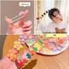 Child-Friendly Baby Hair Tie - Small, High Elasticity Rubber Band for Little Girls
