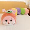 Colorful Caterpillar Plush Toy Creative Strip Sleeping Pillow Doll Large Rag Doll Birthday Gift
