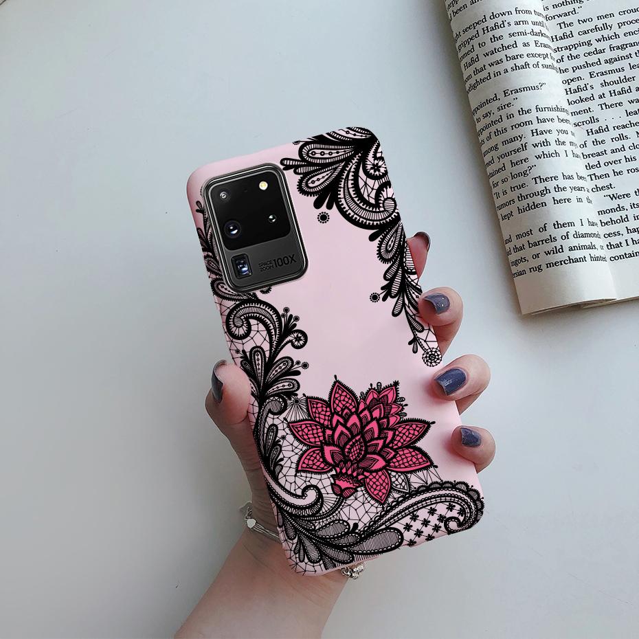 Hülle Für Samsung Galaxy S20 S 20 Ultra Plus Silikon Malerei niedlich Weich Schlank Hülle Abdeckung Für Samsung S20 Plus Ultra Handyhüllen