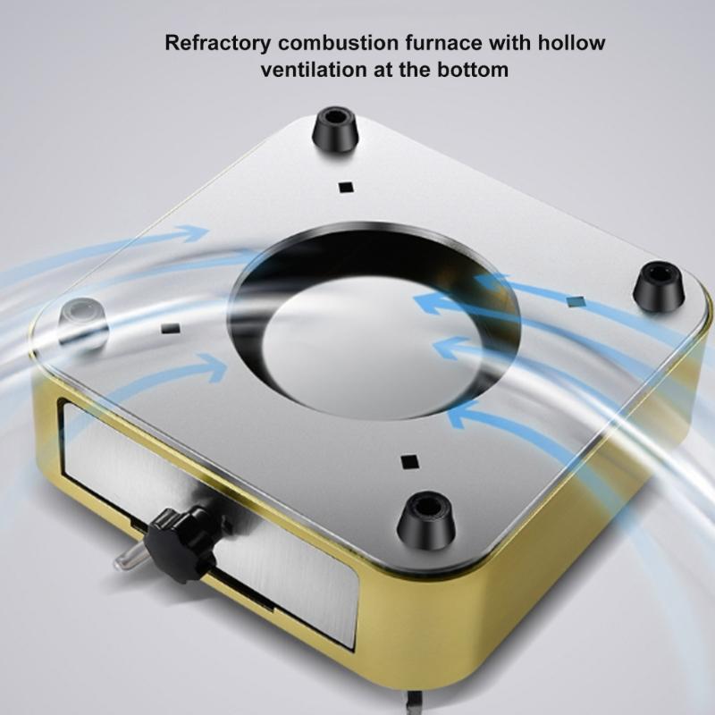 Easy Cleaning Alcohols Stove Stainless Steel Drawer Styles for Outdoor Cooking Features Flame Control Practical Design