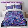 Gundam Anime Style Printed Duvet Cover Set 3PCS Cartoon Bedding Quilt Cover Pillowcases Bedroom Decoration Gift_LIAN