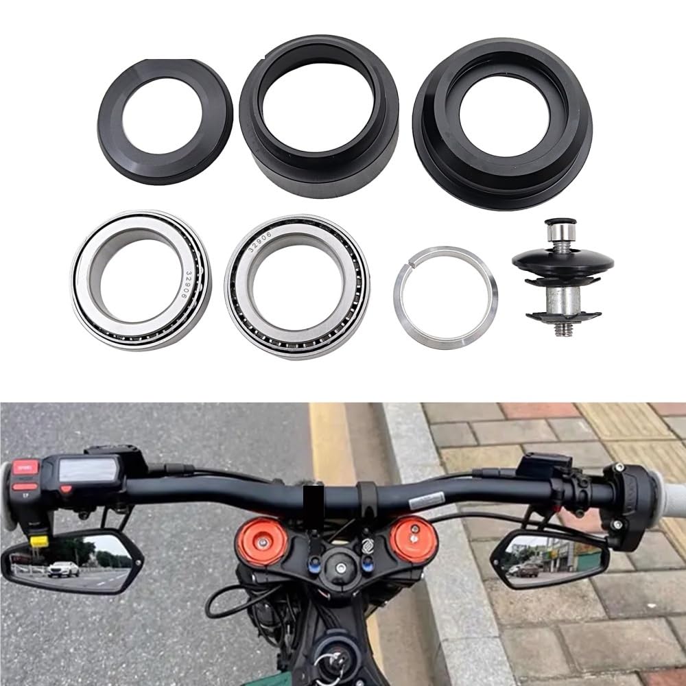 Steering Head Bearing Kit Motorcycle Steering Column Bearing Dirt Bike Kit for Sue Ron for Sur-Ron for SurRon for Light Bee S X X160 X260