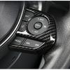 Steering Wheel Trim 3pcs ABS Carbon fiber For Toyota Corolla -