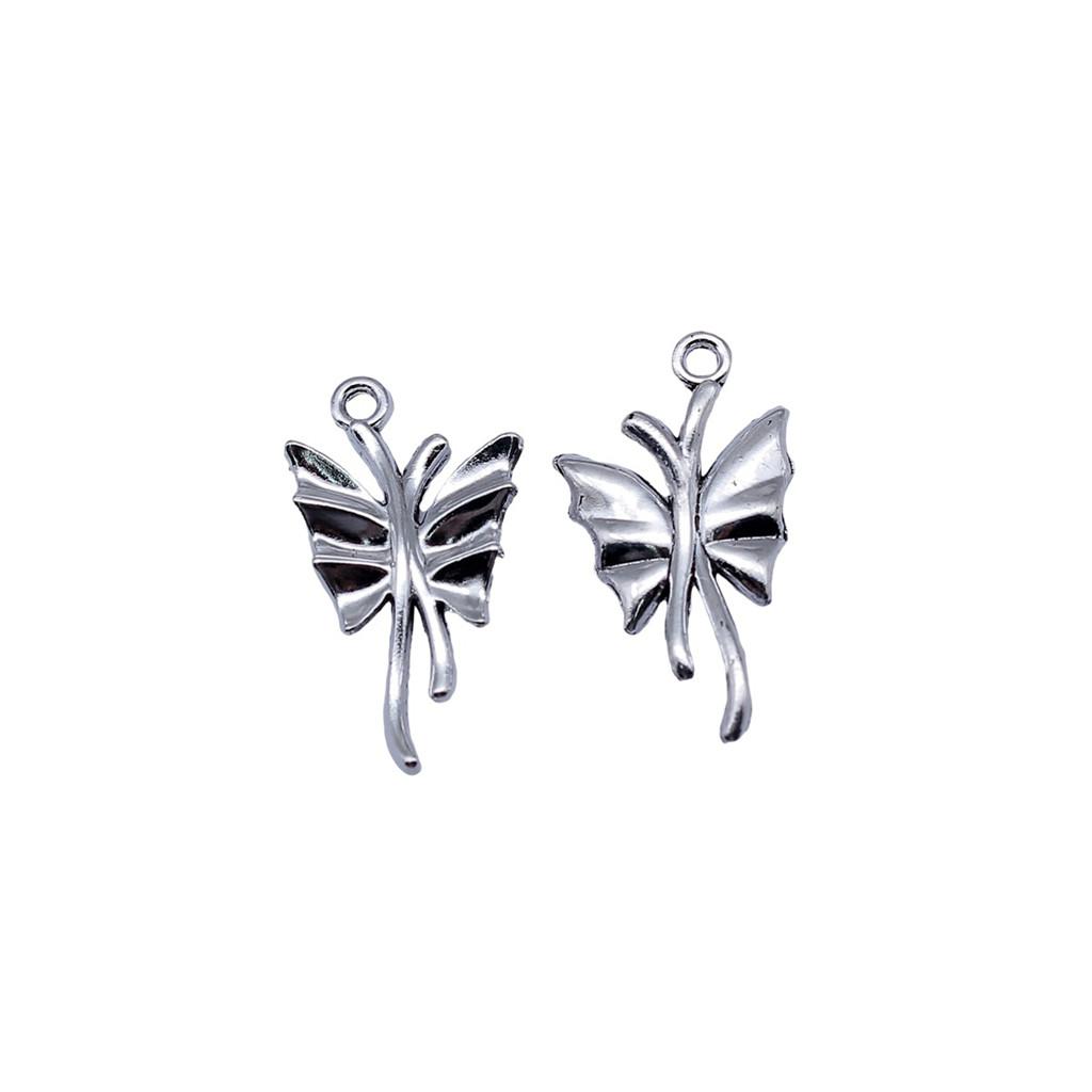 Butterfly Charms Simple Pendants For Minimalist DIY Jewelry Making