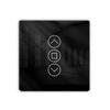 LangYeao WiFi Smart 2.5D Arc Glass Touch Panel Curtain Switch for Roller Blinds Shutters APP Control Work With Alexa Google Home