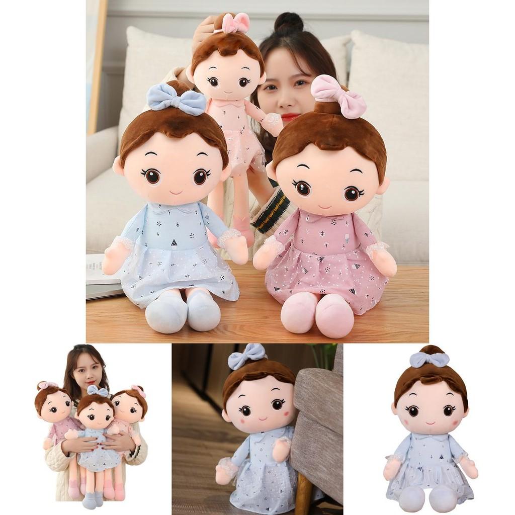 Plush Girl Doll With Cotton Filling For Kids Play And Collection