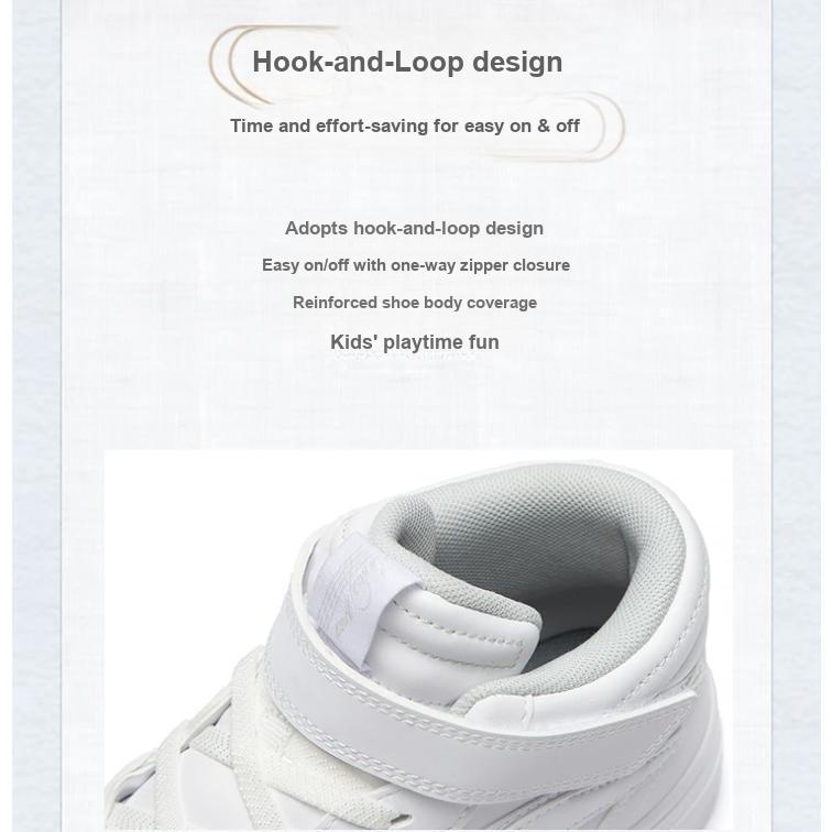 Li Ning Youth Sports Lifestyle Series Shaohua 1.5 Comfortable Trendy Durable Breathable Casual Shoes Kids Casual Shoes White YKCS118-1