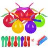 3/6Pcs DIY Flying Balloon Helicopter | Outdoor Flight Model with Spiral Propeller Creative Handmade Crafts & Party Favors
