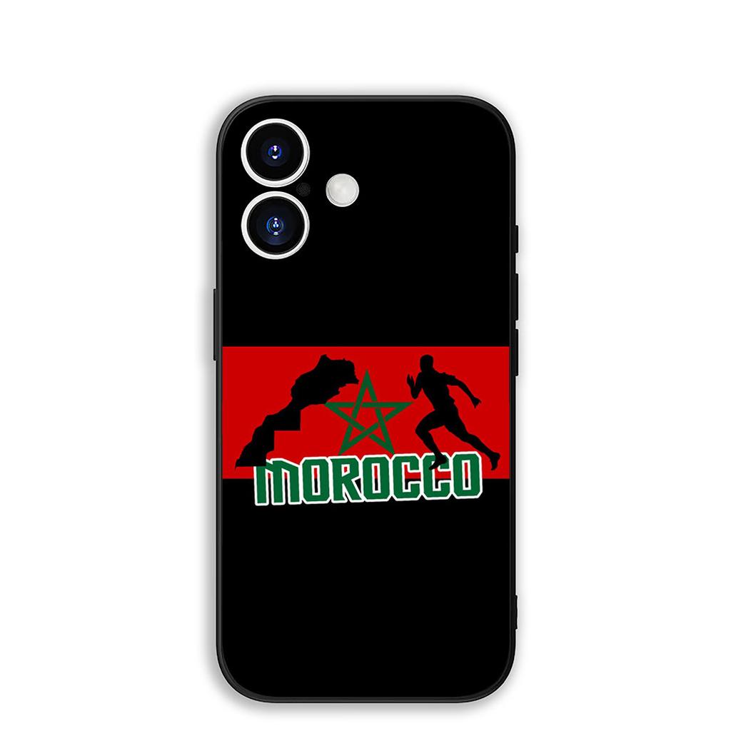 Casing for Motorola Moto Edge 70 60 Fusion Stylus NEO Pro G56 G96 G04 G05 20 E20 E32 Protective Cover Phone Case Morocco Flag
