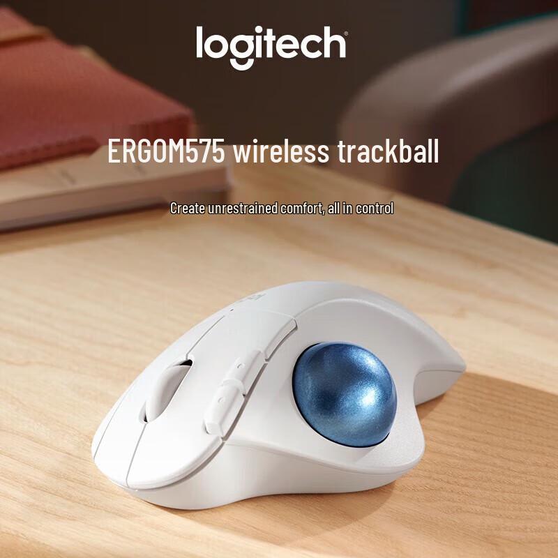 

Logitech ERGO M575 Wireless Trackball Mouse Wireless 2.4G & Bluetooth