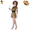 Halloween adult women's indigenous savage leopard print costume, primitive cosplay cosplay costume